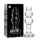 Ibiza Nebula 1 – Transparent Borosilicate Glass Anal Plug
