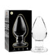 Ibiza Nebula 3 – Transparent Borosilicate Glass Anal Plug
