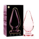 Ibiza Nebula 4 – Premium Borosilicate Anal Plug 11 Cm Pink