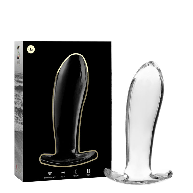 Nebula Series By Ibiza – Borosilicate Glass Anal Plug 12.5 Cm