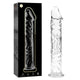 Ibiza Nebula 12 – Transparent Borosilicate Glass Dildo 17 Cm