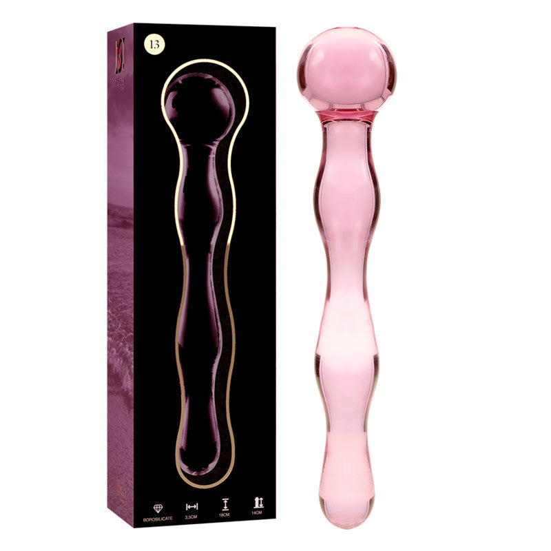 Ibiza Nebula 13 – Premium Borosilicate Glass Dildo 18 Cm