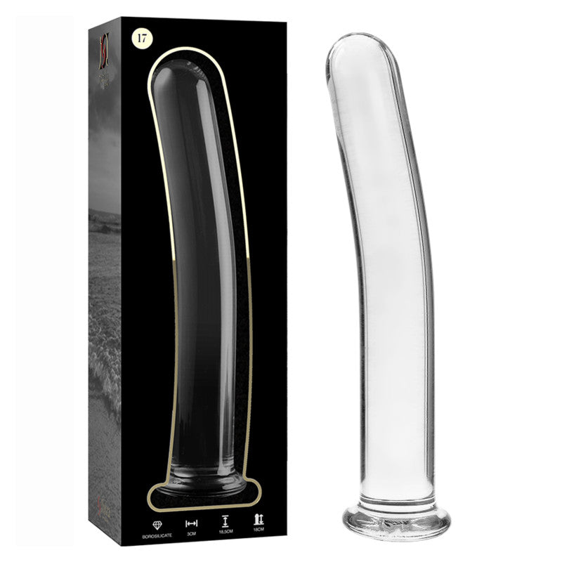 Ibiza Nebula Series - 18.5 Cm Glass Dildo With Elegance