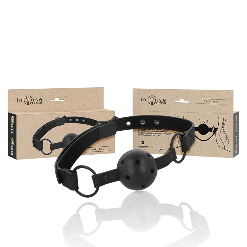 Intense – Premium Leather Ball Fetish Gag