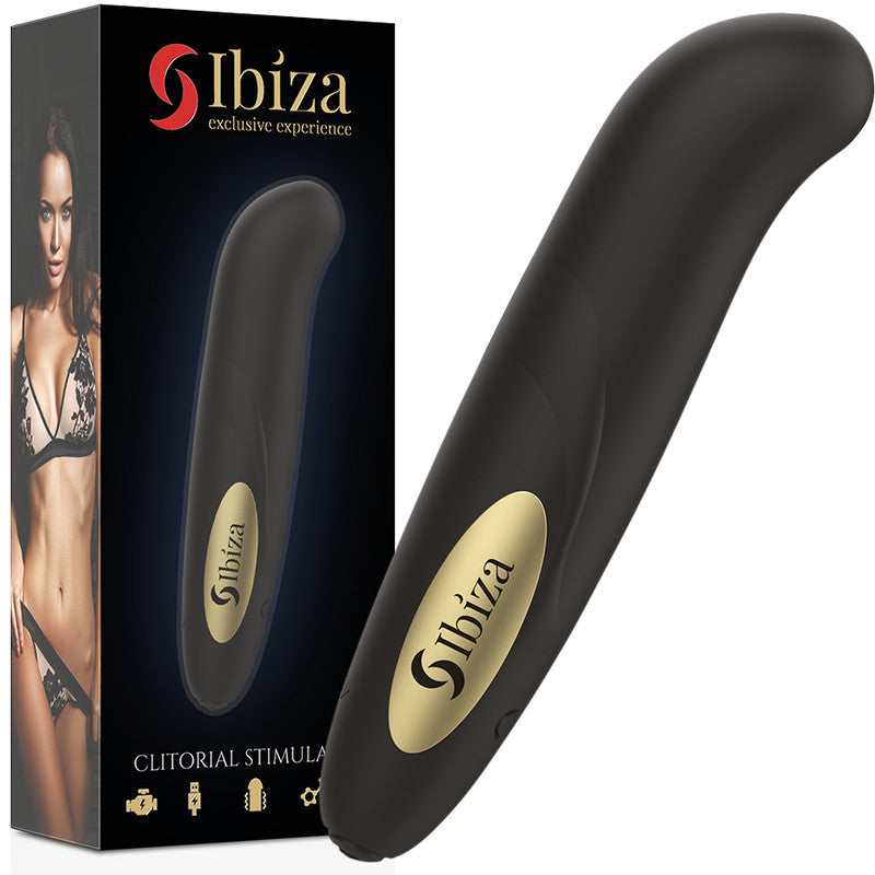 Ibiza – Gold Clitoral Stimulator With Usb Charging 10 Vibration Modes