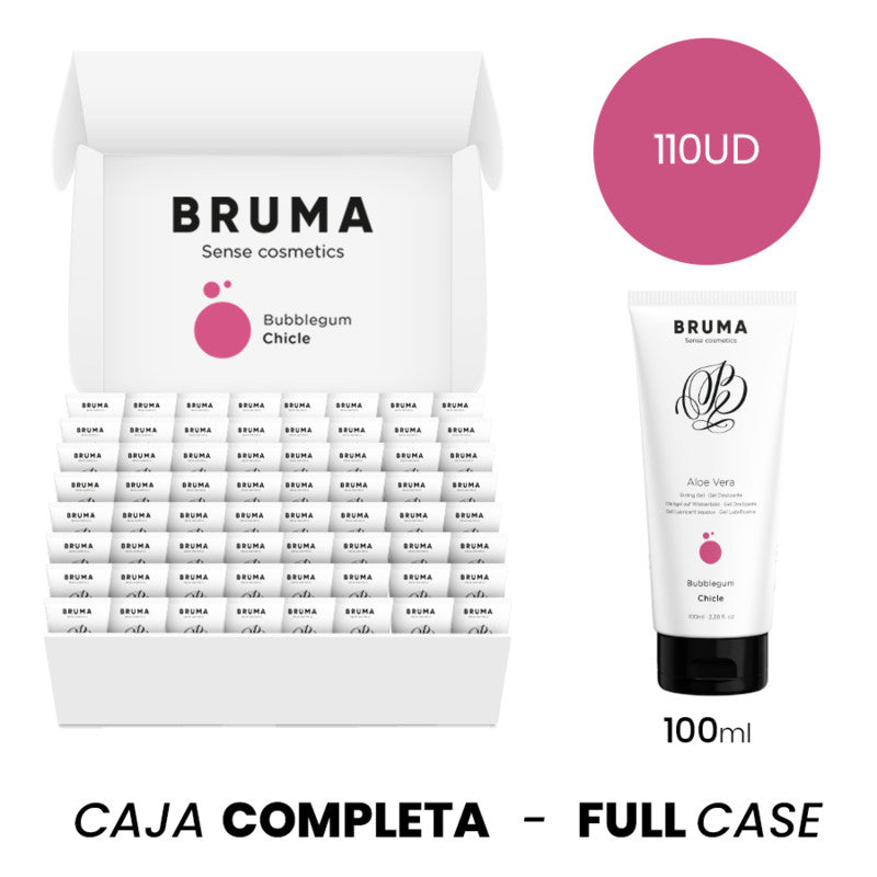 Bruma Aloe Vera – Sliding Gel In Bubble Gum Flavor 100 Ml