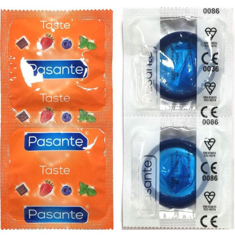 Pasante - Blueberry Condoms In A Pack Of 144 Pieces