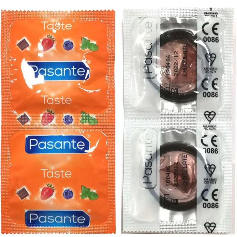 Pasante - Chocolate Flavored Condoms 144 Pcs. Pack