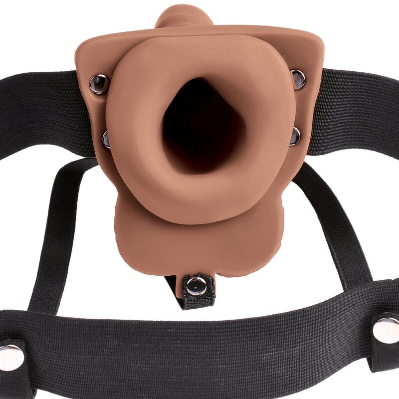 Fetish Fantasy - Adjustable Harness With 15 Cm Vibrating Penis