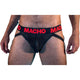 Macho Mx26x2 - Stylish Black And Red Jockstrap