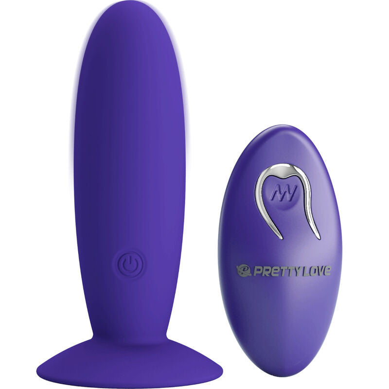 Pretty Love - Remote Control Anal Vibrator Purple