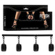 Fetish - Adjustable Bondage Divider Bars 4 Pcs