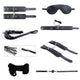 Alive – Secret Desires Bdsm Set 7 Pieces Black