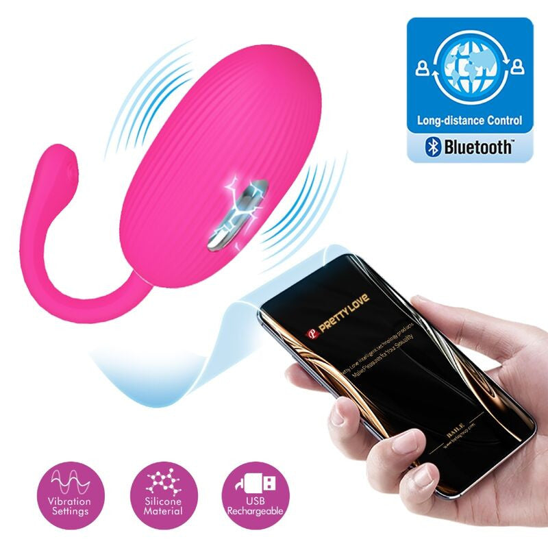 Pretty Love Doreen – Rechargeable Vibrating Egg With Remote Control