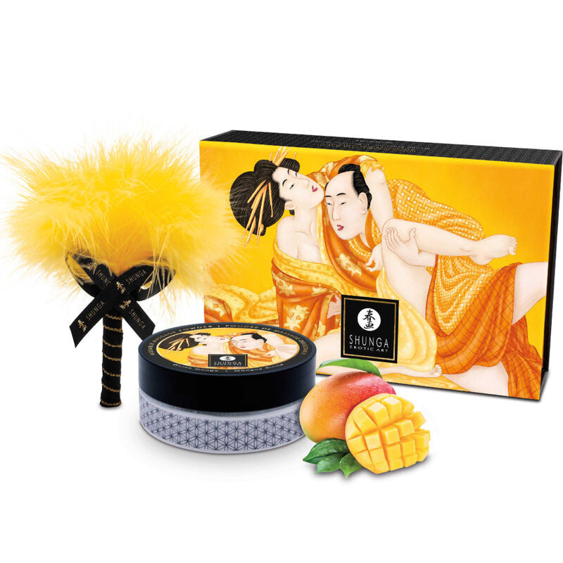 Shunga – Edible Massage Powder Set In Mango Flavor