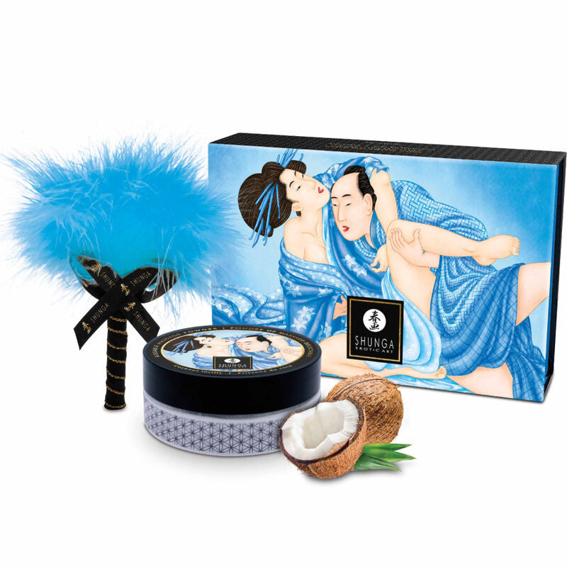 Shunga - Edible Coconut Massage Powder Set