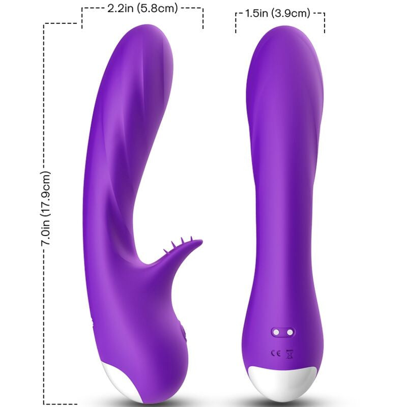 Armony Romance – Sensual Vibrator With Stimulator Purple