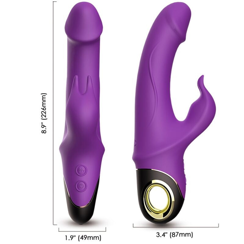 Armony - Metor - Rotating Rabbit Vibrator In Purple