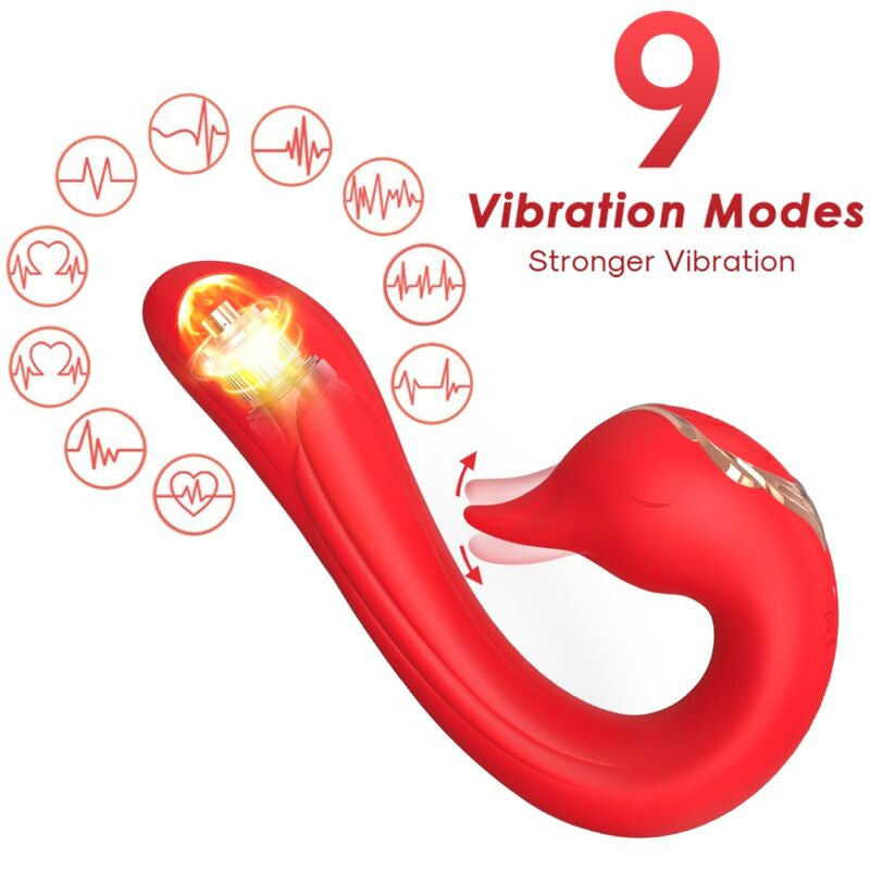 Armony - Dolphin Vibrator With Multiple Positions And Heat Effect