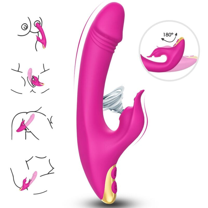 Armony Amant – Vibrating Clitoral And G-spot Stimulant Fuchsia