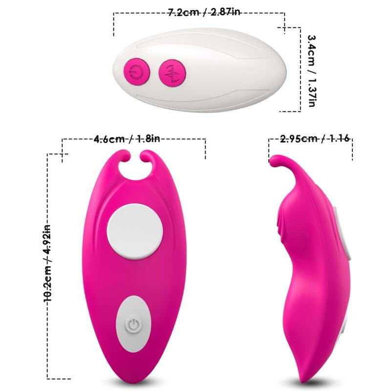 Armony – G-spot Vibrating Women's Panties In Fuchsia With Free App