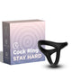 Armony – Premium Double Silicone Ring In Black