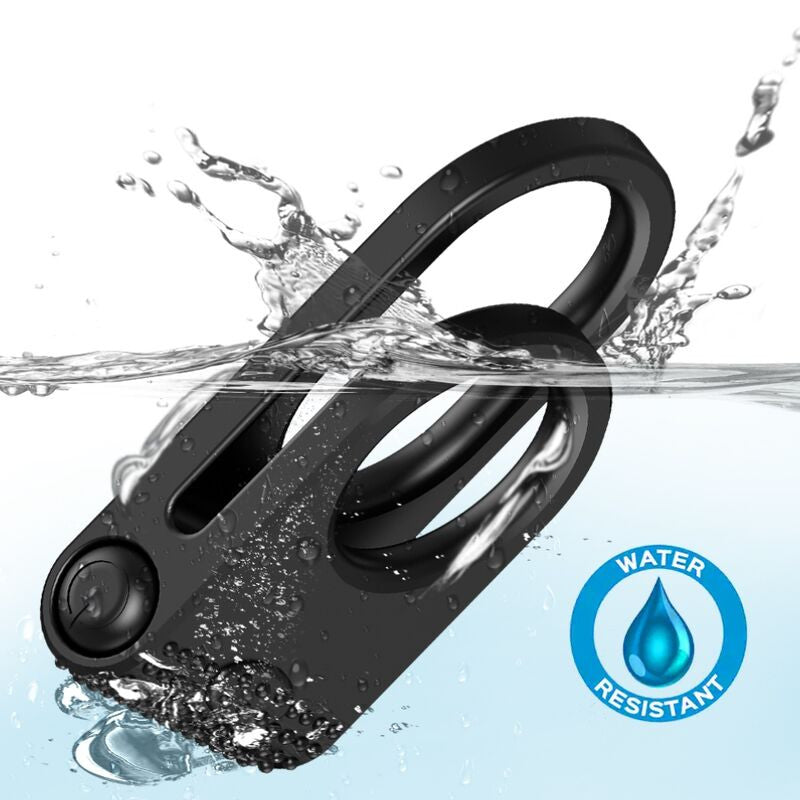 Armony – Black Double Vibrating Ring