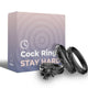 Armony – Black Silicone Vibrating Ring