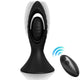 Armony - Premium Silicone Vibrator And Anal Plug Black