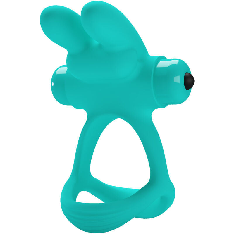 Pretty Love - Dante Green Rabbit Vibrating Ring