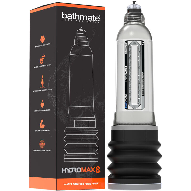 Bathmate Hydromax 8 – Premium Waterproof Penis Pump