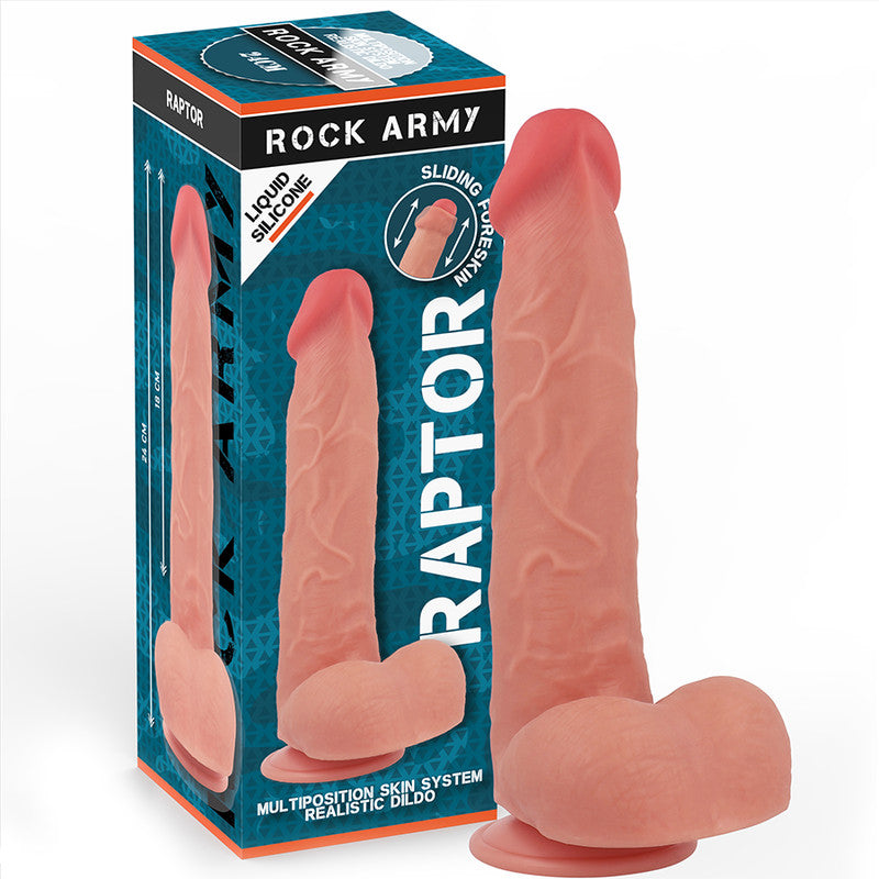 Rockarmy – Premium Liquid Silicone Raptor Vibrator 24 Cm