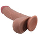 Pretty Love - Realistic Dildo With Suction Cup Brown 23.4 Cm