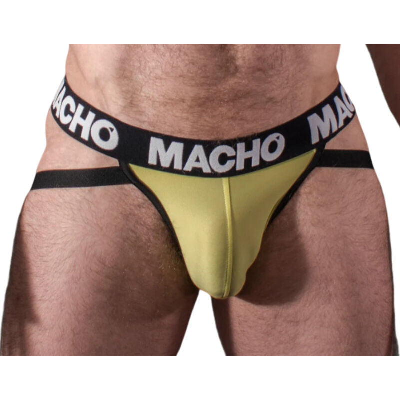 Macho Mx25a – Premium Yellow Jock Lycra Underwear