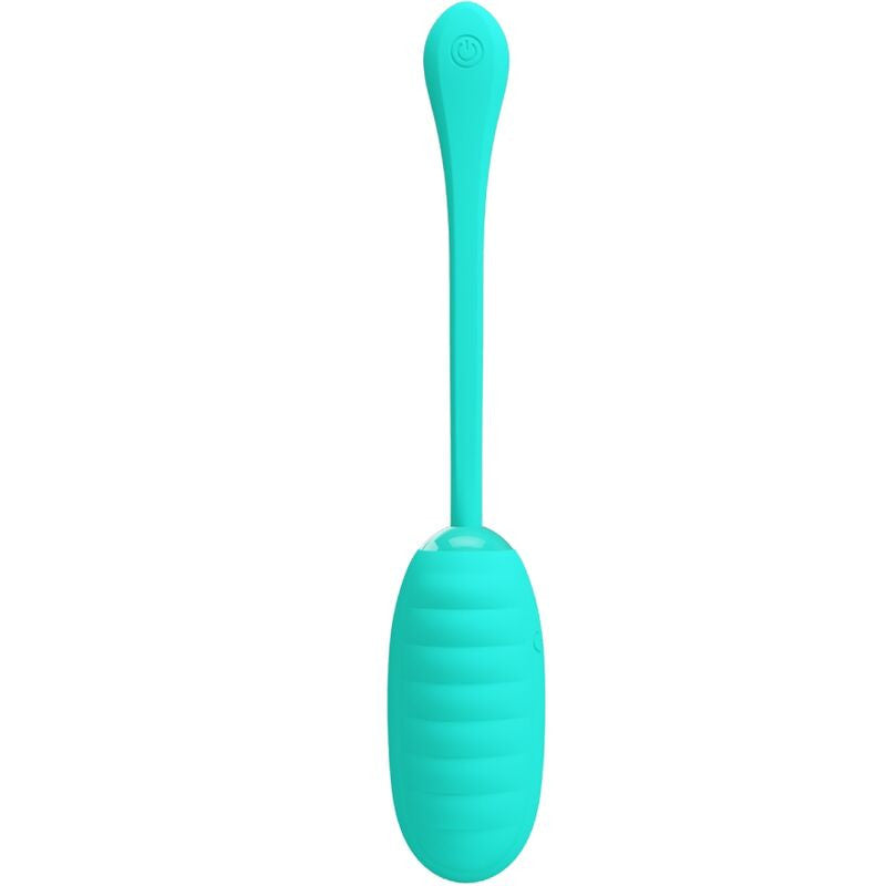 Pretty Love - Rechargeable Vibrating Egg Aqua Green