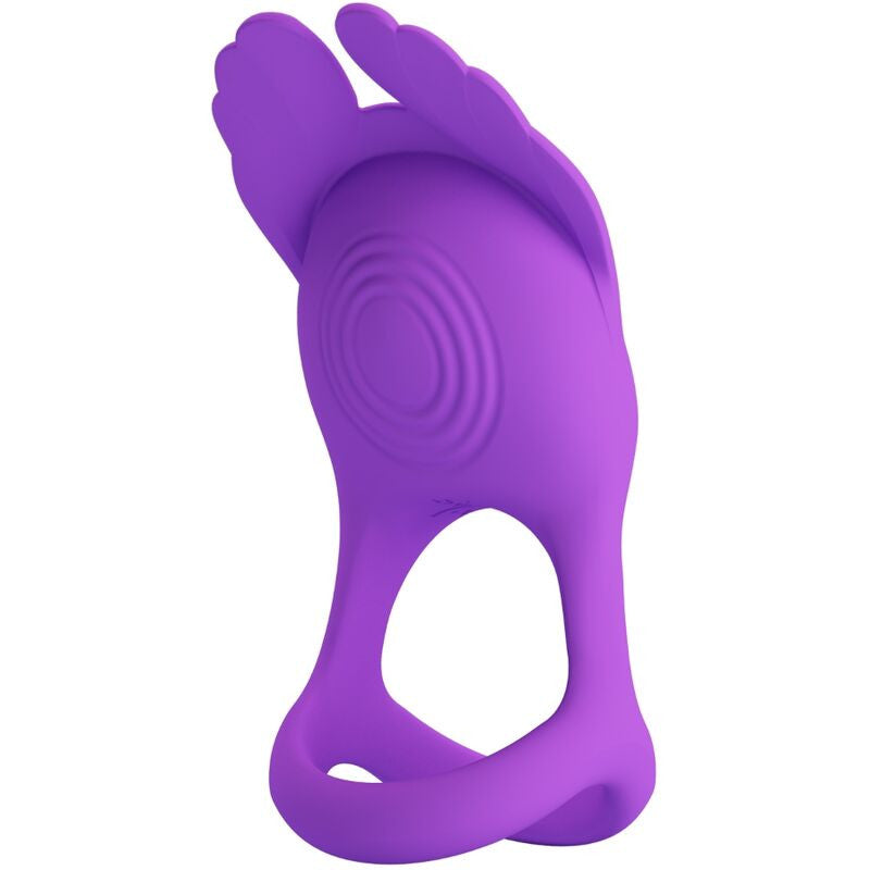 Pretty Love - Vibrating Penis Ring With 7 Vibrations Purple Silicone