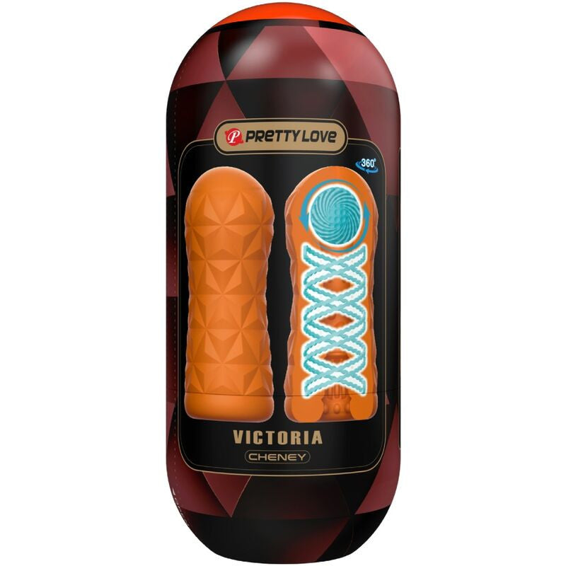 Pretty Love Victoria – Sensual Masturbator In Orange
