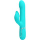 Pretty Love - Beaded Bunny Vibrator Aqua Green