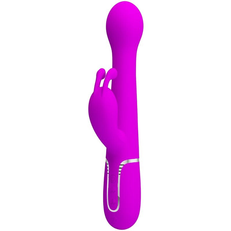 Pretty Love - Dejon Bunny Vibrator 3 In 1 Premium Purple