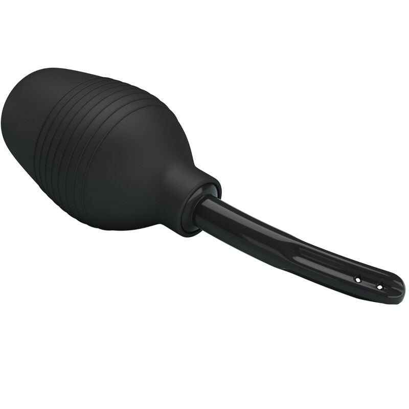Mr Play Anal Shower Large 310 Ml Black Silicone
