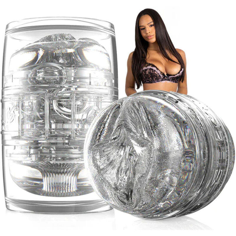 Fleshlight Quickshot Autumn Falls Compact Double Masturbator - Transparent