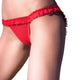 Chilirose - Sensual Red Thong In Size L/xl