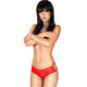 Chilirose Cr 3614 – Sensual Red Thong In Size S/m