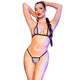 Chilirose – Elegant Silver Bikini In Size S/m