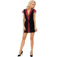 Livco Corsetti Fashion – Elegant Black Robe And Thong Pants