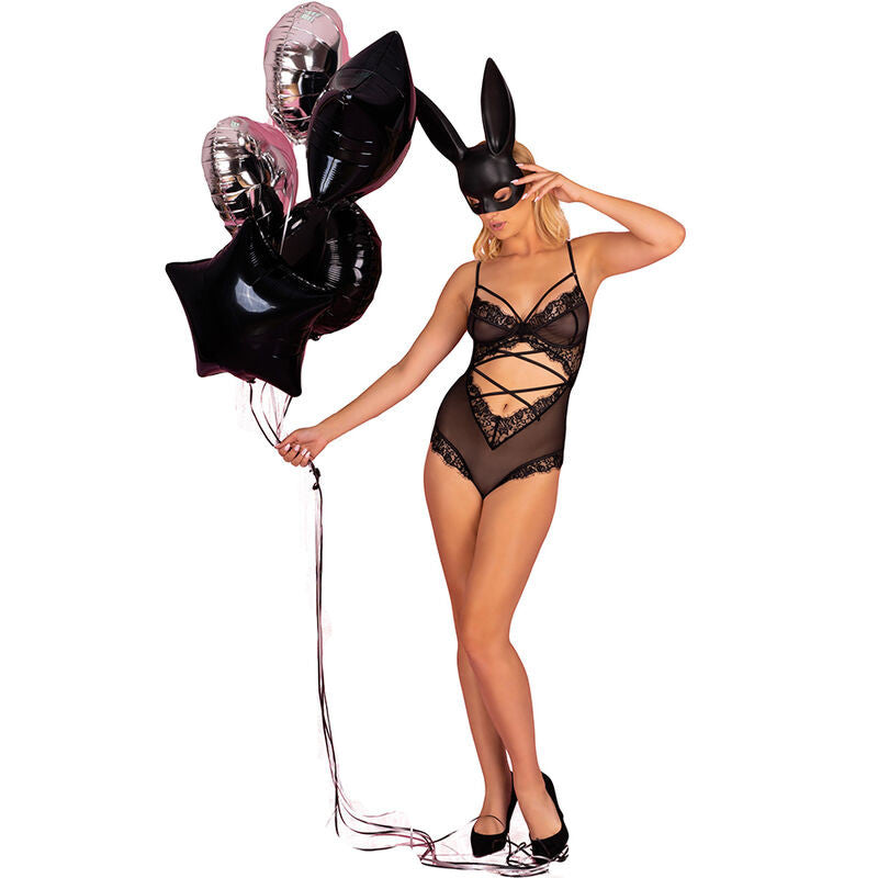Livco Corsetti Fashion – Elegant Black Bodysuit L/xl