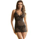 Subblime – Adjustable Lace Strap Black Babydoll L/xl