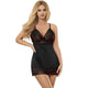 Subblime – Black Floral Babydoll S/m