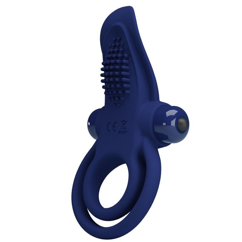 Pretty Love Bronson – Vibrant Double Ring In Blue