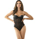 Subblime - Black Chain Garter Bodysuit S/m
